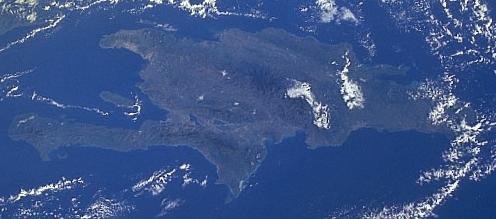 Hispaniola from space